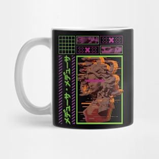 Greek Medusa Vaporwave Mug